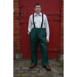 GD Textile Delamere Waterproof Brace Farming Trousers - Green