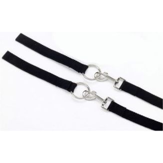 Hy Webbing Draw Reins - Black