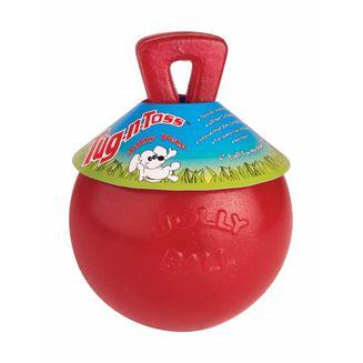 Horsemen's Pride Jolly Ball Tug-N-Toss - 6"