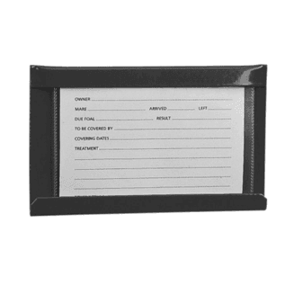STUBBS Black Stud Card Holder (S26)