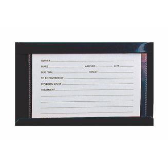 STUBBS (S26A) Replacement Horse Stall Information Card