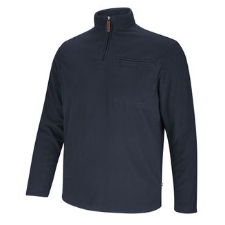 Hoggs Islander 1/4 Zip Long-Sleeve Microfleece Sweatshirt - Navy