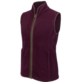 Hoggs Stenton Women's Fleece Gilet - Merlot