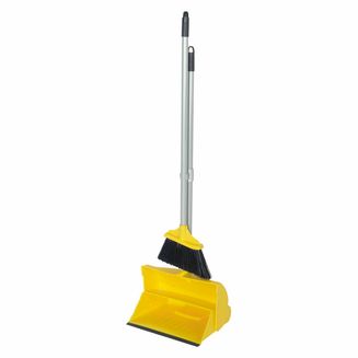 Angle Lobby Broom with Lobby Dustpan