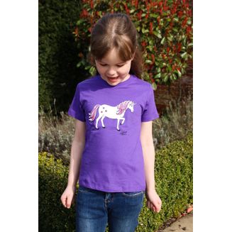 British Country Collection Dancing Unicorn Childs Tee