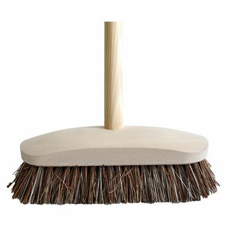 Stiff Deck Scrub with Handle