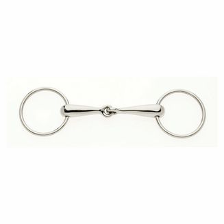 Thin German Hollow Mouth Loose Ring Snaffle