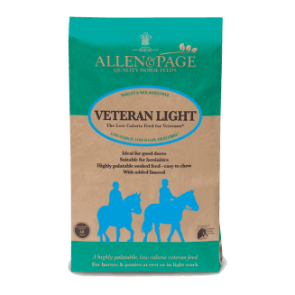 Allen &amp; Page Veteran Light Older Horse Feed - 20kg