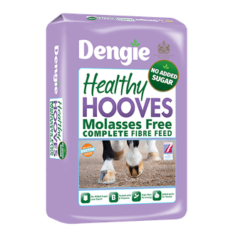 Dengie Molasses Free Healthy Hooves Fibre Feed - 20kg