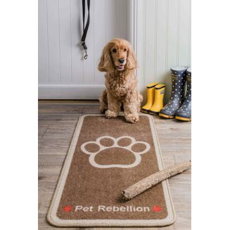 Pet Rebellion Stop Muddy Paws Biscuit Dog Mat