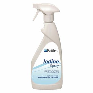 Battles 2.5% Iodine Spray