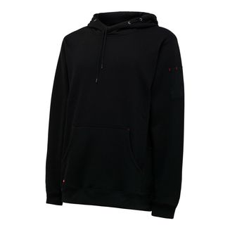 Brushed Fleece Hoodie Black