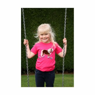 British Country Collection Flora Pony Childrens T-Shirt