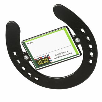 Stubbs Horseshoe with Name Plate S2670