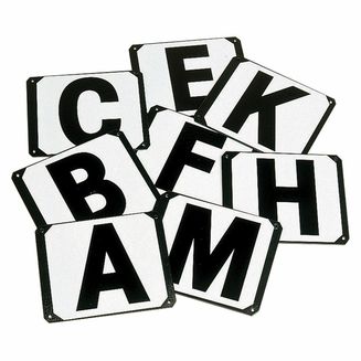 STUBBS Dressage Letters