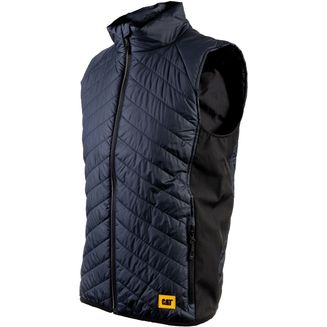 Caterpillar Trade Water Resistant Hybrid Bodywarmer Gilet - Blue