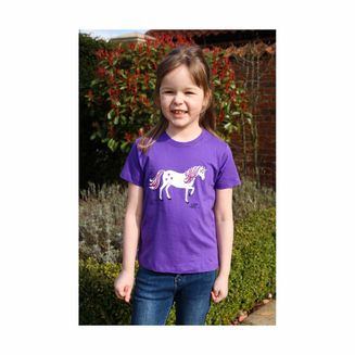 British Country Collection Dancing Unicorn Childs Tee