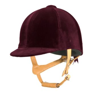Champion CPX3000 Burgundy Riding Hat with Flesh Strap