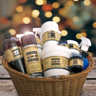 Supreme Products Ultimate Gift Basket – Black Cover Magic &amp; Black Hoof Paint
