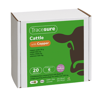TraceSure Cattle Copper, Selenium, Iodine &amp; Cobalt