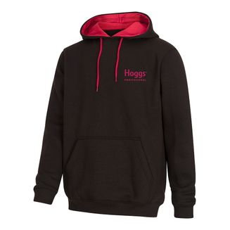 Hoggs of Fife Professional Black &amp; Red Hoodie