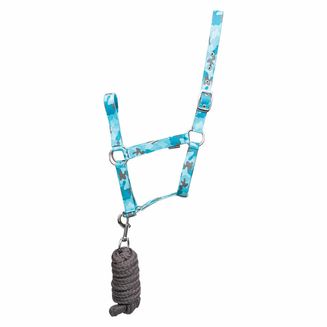Hy Equestrian DynaForce Head Collar &amp; Lead Rope