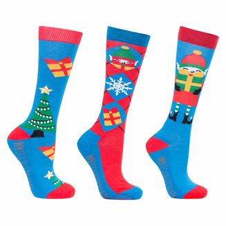 Hy Equestrian Jolly Elves Socks (Pack of 3)