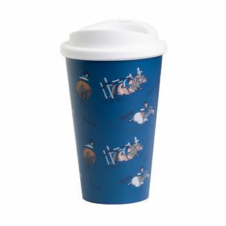 Hy Equestrian Thelwell Collection Practice Makes Perfect Take Away Cup