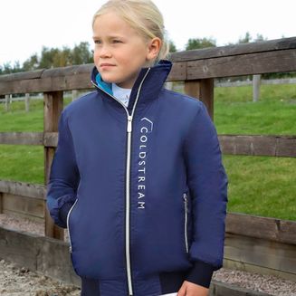 Girl's Coldstream Next Generation Navy Lanton Blouson Jacket