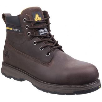 Amblers AS170 Mens Wentwood Safety Boot - Brown