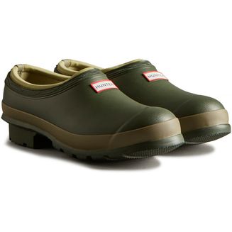 The Hunter Boot Co Green Gardener Clogs