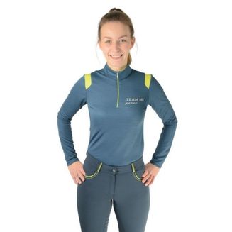 HyFashion 80 Sports Shirt Blueberry/Lime Green