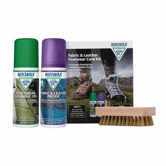 NIKWAX FABRIC &amp; LEATHER FOOTWEAR KIT