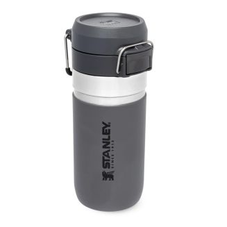 Stanley Go Quick Flip Leakproof Insulated Cold Water Bottle - 0.47L (Charcoal)