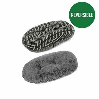 DANISH DESIGN FLEECE QUILTED MATTRESS CHARCOAL ARROWS