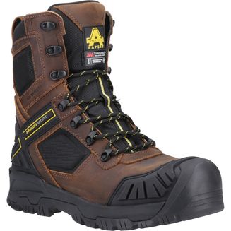 Detonate Safety Boot Brown