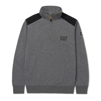 Essential 1/4 Zip Grey Sweatshirt