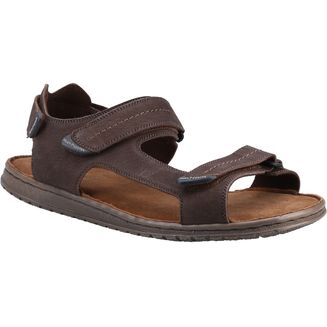 Hush Puppies Mens Brown Neville Quarter Strap Sandal
