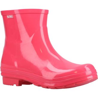 Sketchers Rain Check Neon Pink Puddles Wellington Boots