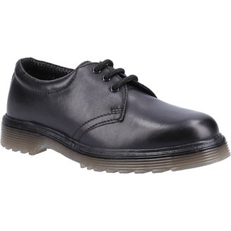Amblers Aldershot Leather Gibson Shoe - Black