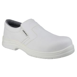 Amblers Safety FS510 Metal-Free Water-Resistant Shoes (White)