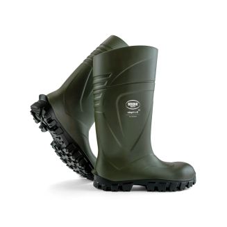 Bekina Green Steplite X SolidGrip Wellington Boots SG