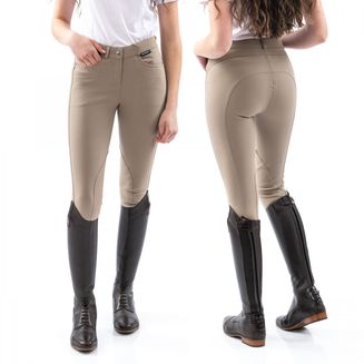 WHITAKER B126L SAWLEY LADIES BREECHES LIGHT KHAKI
