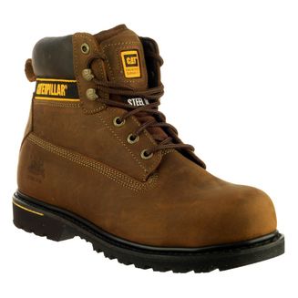 Caterpillar Holton Safety Boots (Brown)