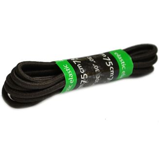 Brogini Black Elastic Laces