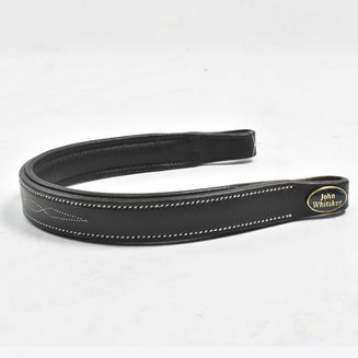 Whitaker Bb102 Flat Browband Black