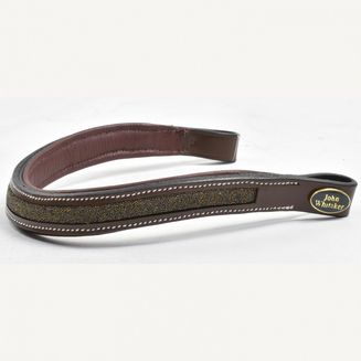 Whitaker Bb103 Micro-Sparkle Browband Havana/Gold