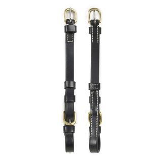 Whitaker Cp101 Buckle Cheek Pieces Black