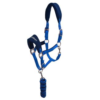 Whitaker Hc160 Club Headcollar &amp; Leadrope Set Royal Blue