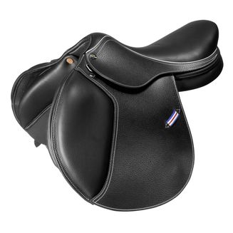 Whitaker Jws064g Junior Pro Jump Saddle Gullet Black